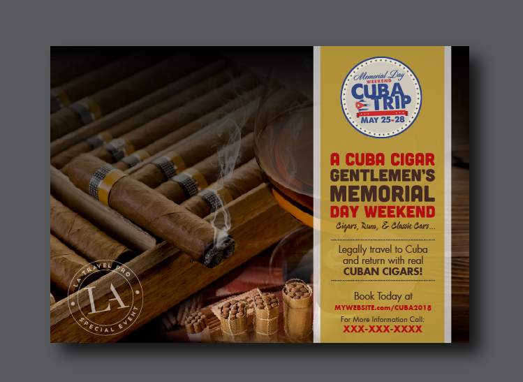 Flyer Design by Alexandar for L A    T r a v e l | Design #17483076