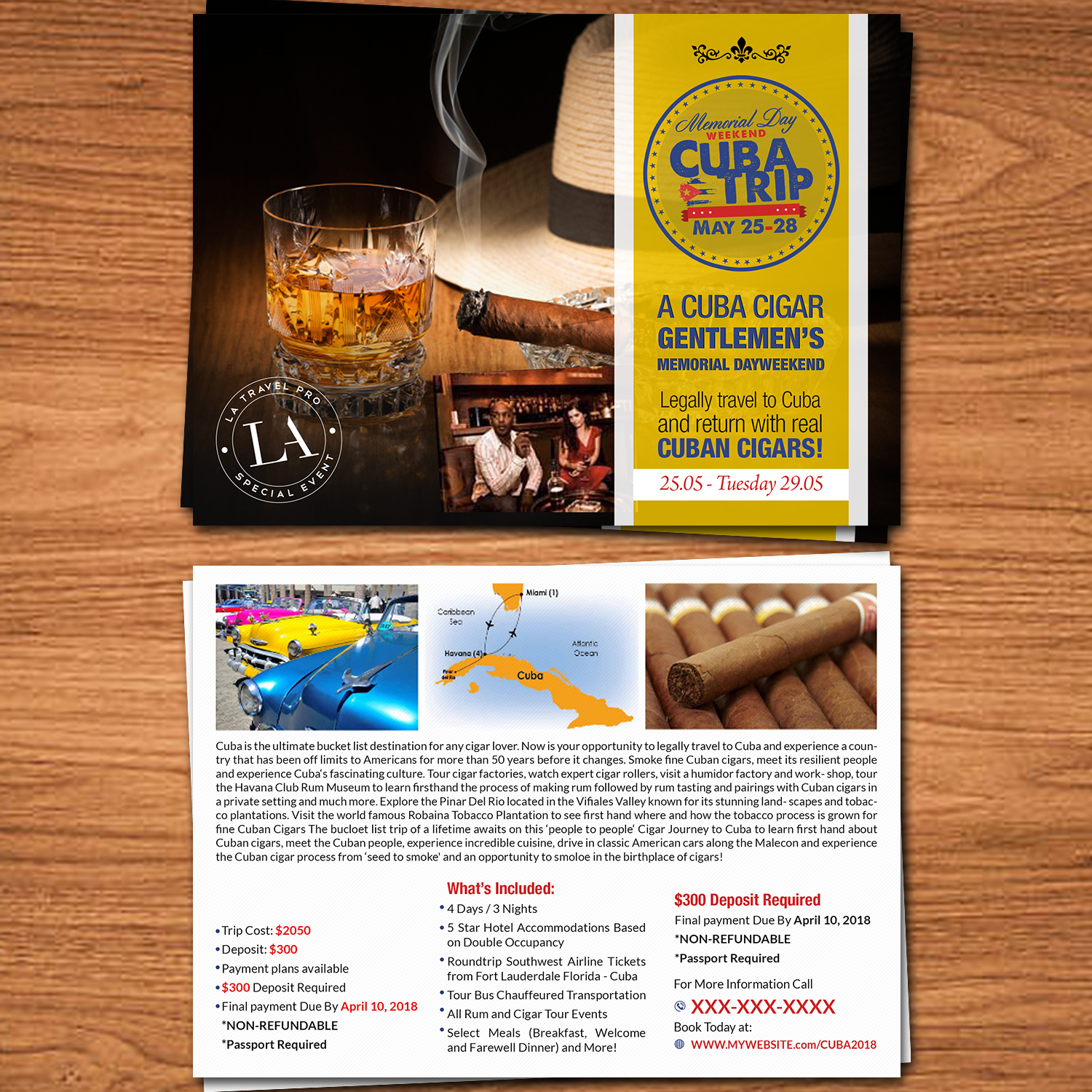 Flyer Design by debdesign for L A    T r a v e l | Design #17479972