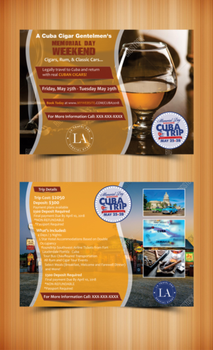 Flyer Design by ecorokerz for L A    T r a v e l | Design: #17477347