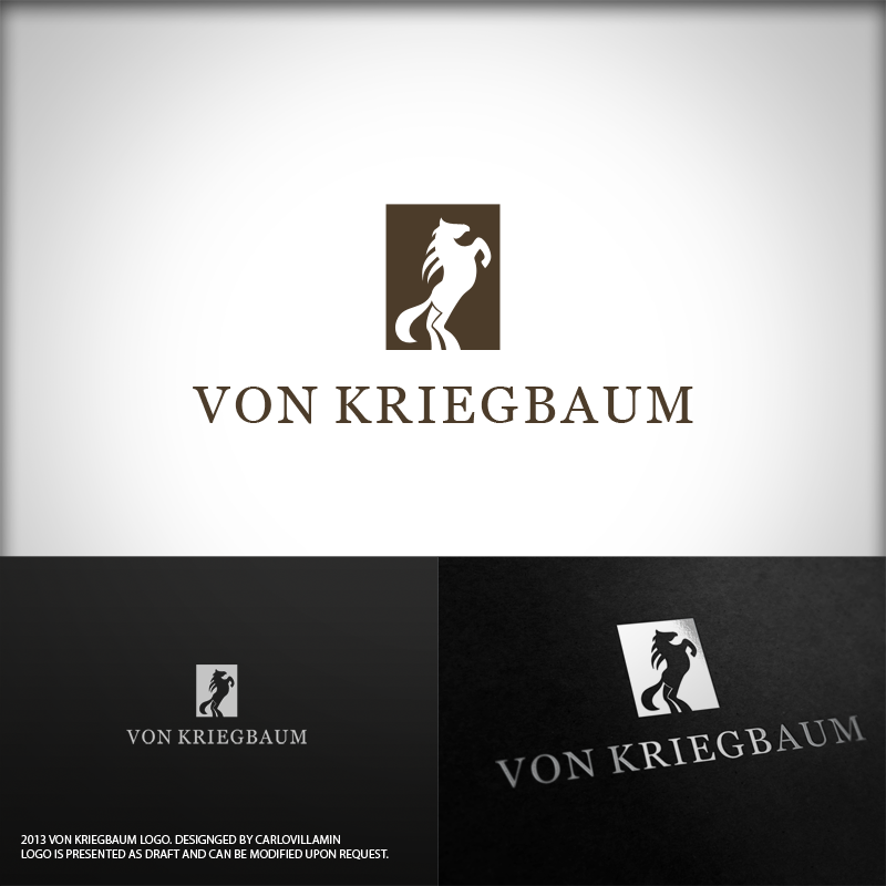 Logo Design by carlomagno for Von Kriegbaum | Design #2763901