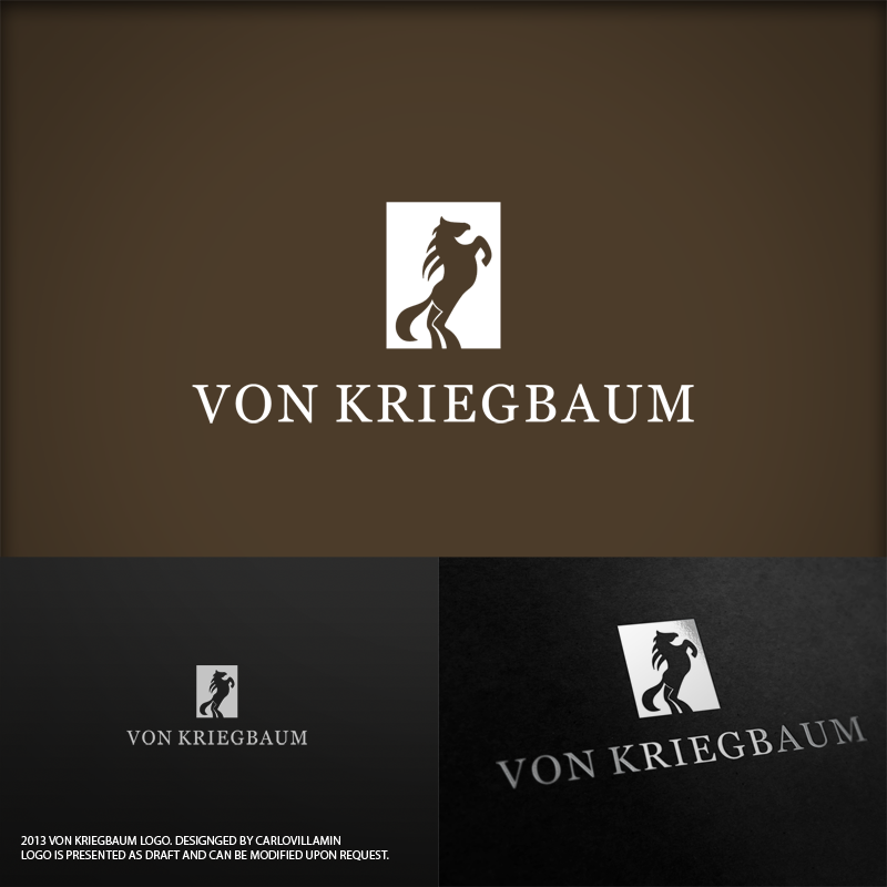 Logo Design by carlomagno for Von Kriegbaum | Design #2763902
