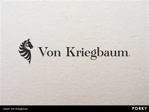 Logo Design by Porky Creative Studio for Von Kriegbaum | Design: #2723332
