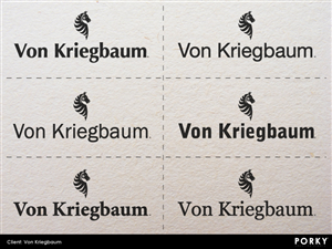 Logo Design by Porky Creative Studio for Von Kriegbaum | Design: #2765177