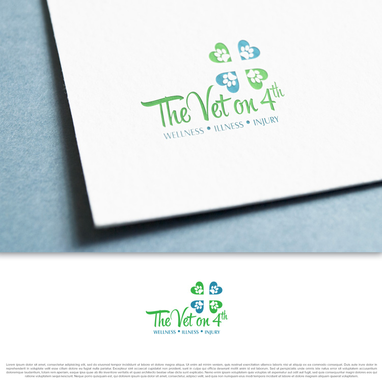 Logo Design by DesignDUO for The Vet on 4th | Design #17688636