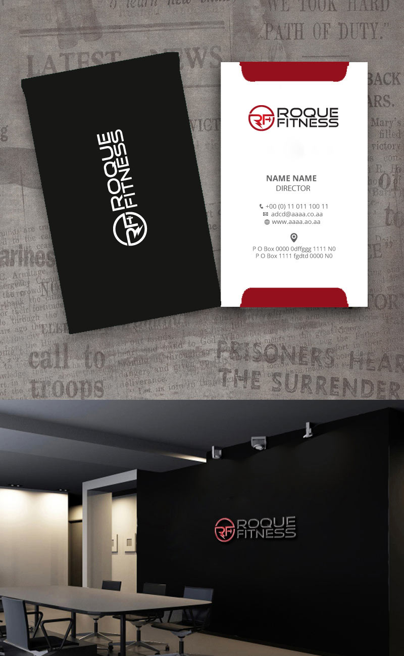 Logo Design by zebronicgraphic for ROQUE FITNESS | Design #17479204