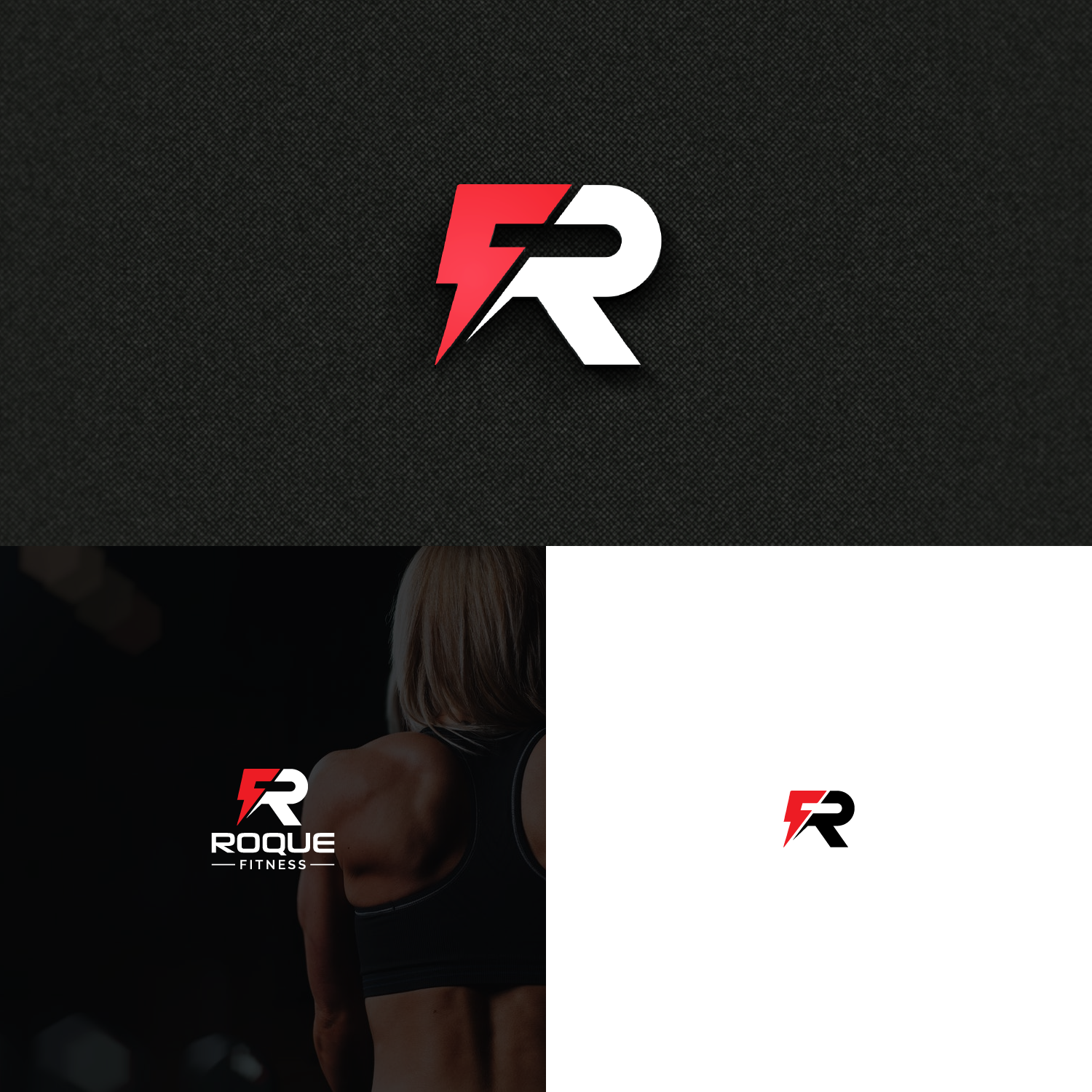 Logo Design by Farooq Zahid for ROQUE FITNESS | Design #17487918