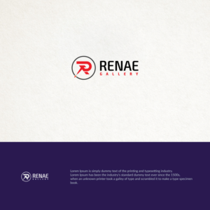 RG | Renae Gallery | Design de Logo par ideaz2050