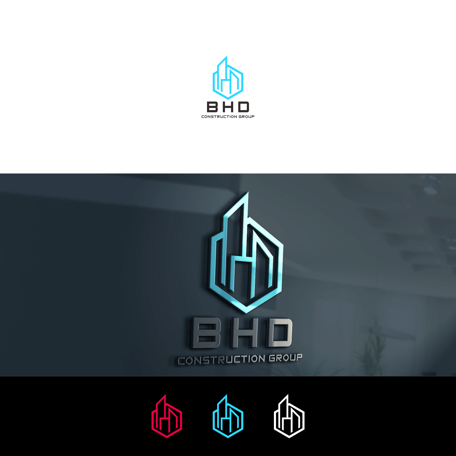 Logo Design by Babang Aziz 2 for BHD BUILDING SERVICES PTY LTD | Design #17525856