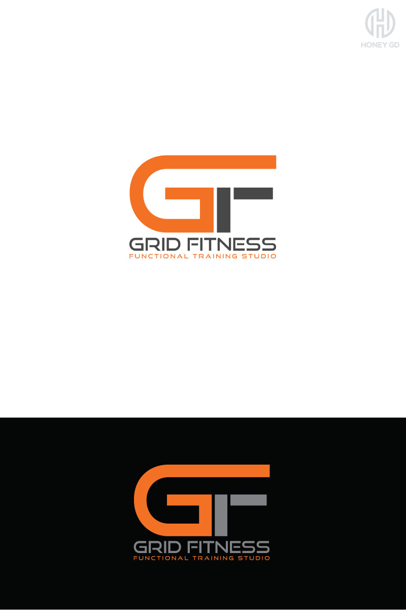 Diseño de Logo por Honey GD para GRID Fitness | Diseño #17568160