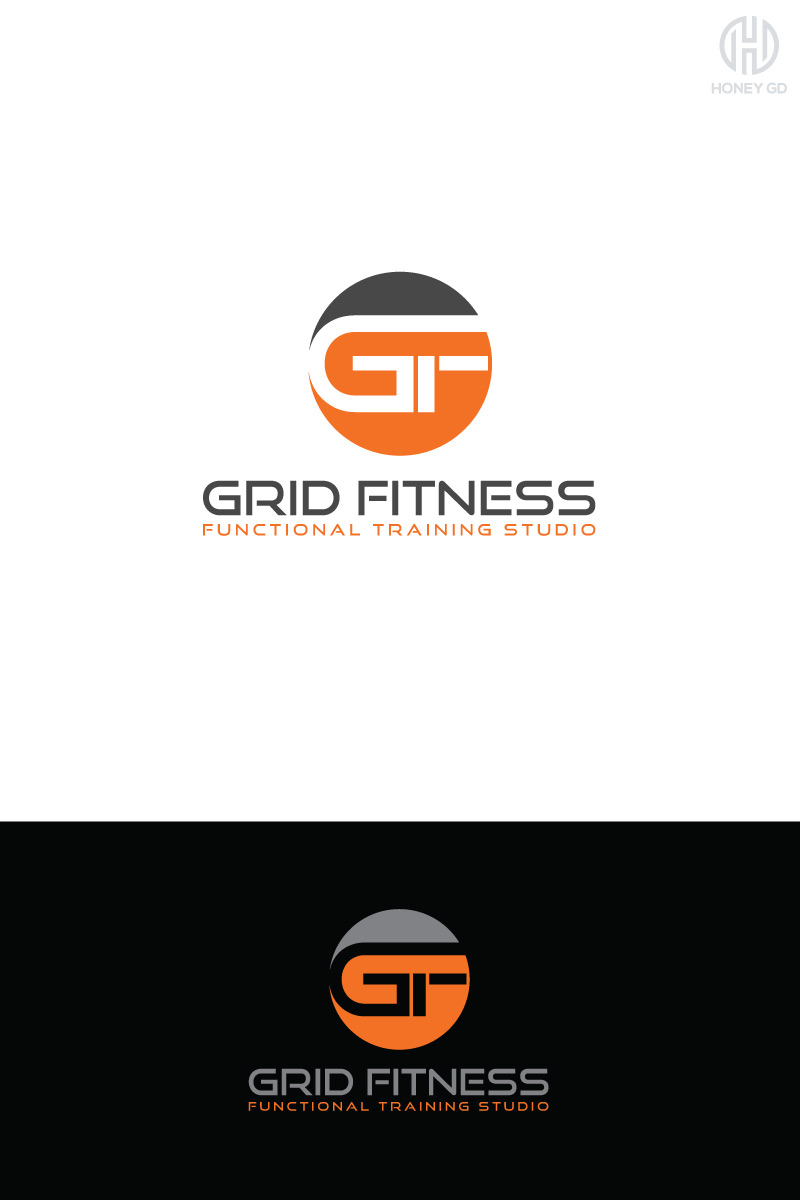 Diseño de Logo por Honey GD para GRID Fitness | Diseño #17568328