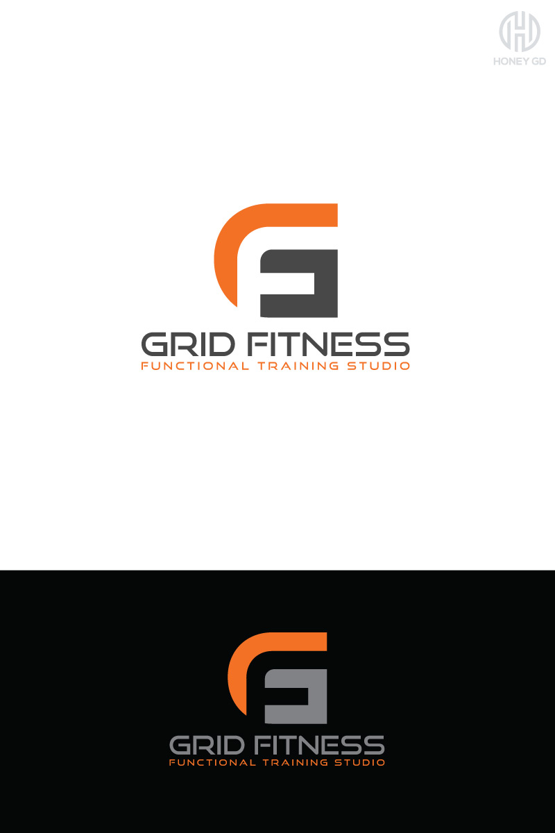 Diseño de Logo por Honey GD para GRID Fitness | Diseño #17568949