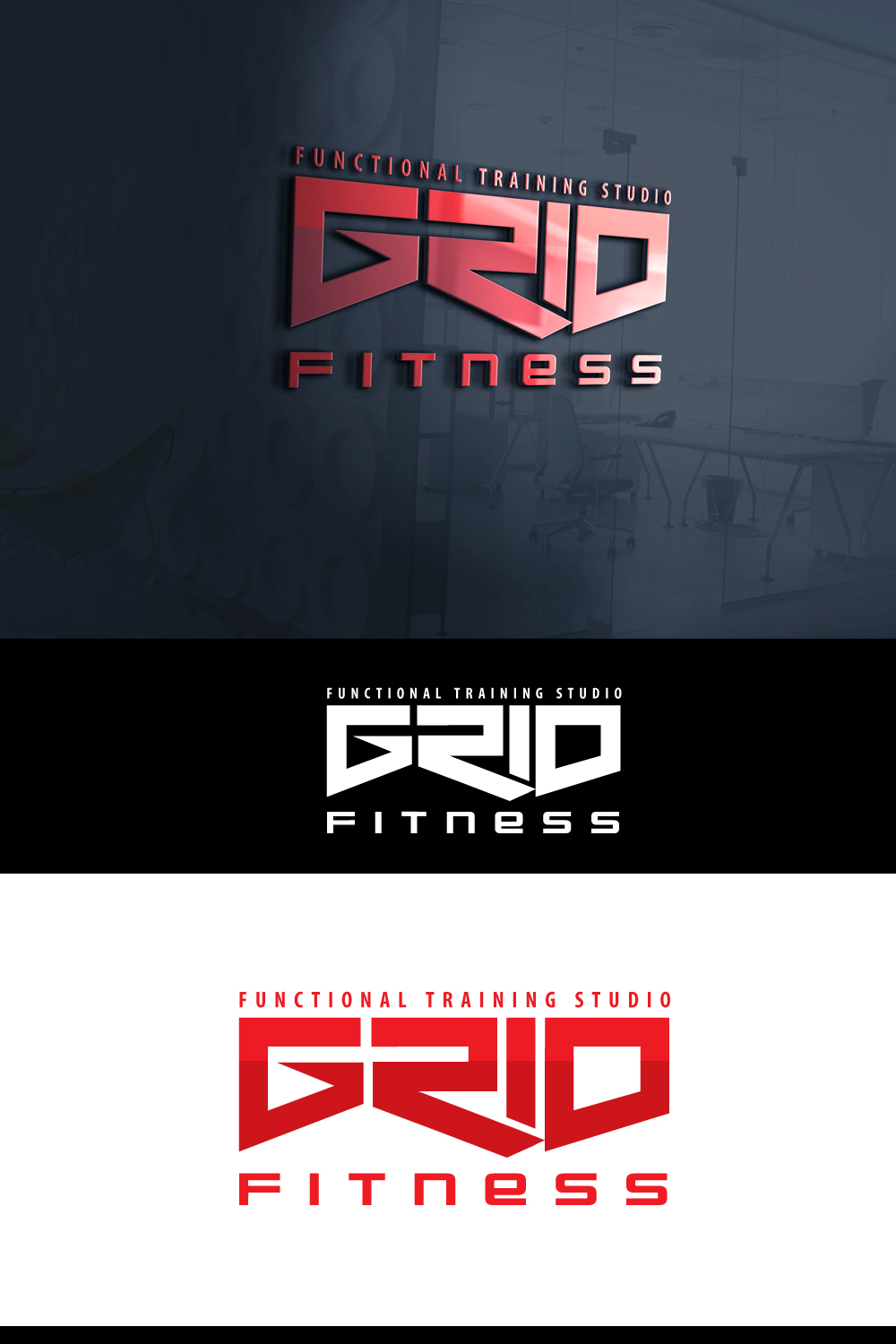 Logo Design by e-graphics for GRID Fitness | Design #17490091
