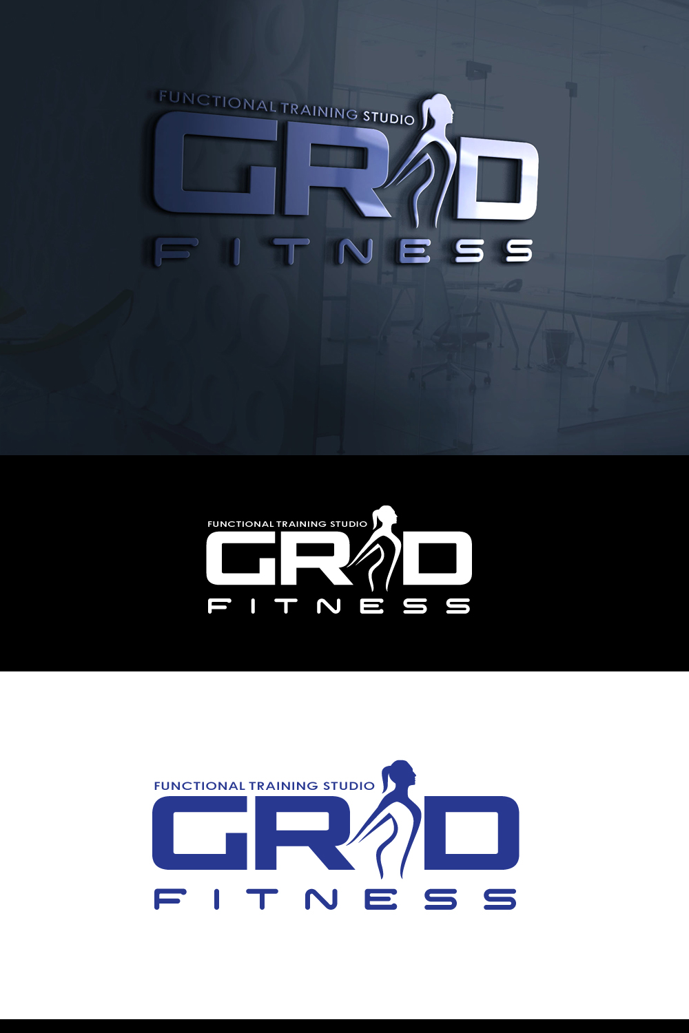 Diseño de Logo por e-graphics para GRID Fitness | Diseño #17490092