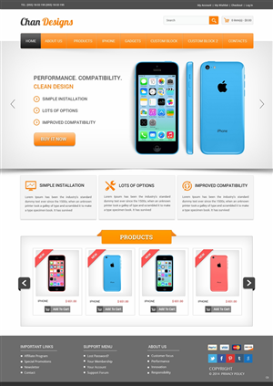 Wordpress Design by pb for this project | Design: #5160555