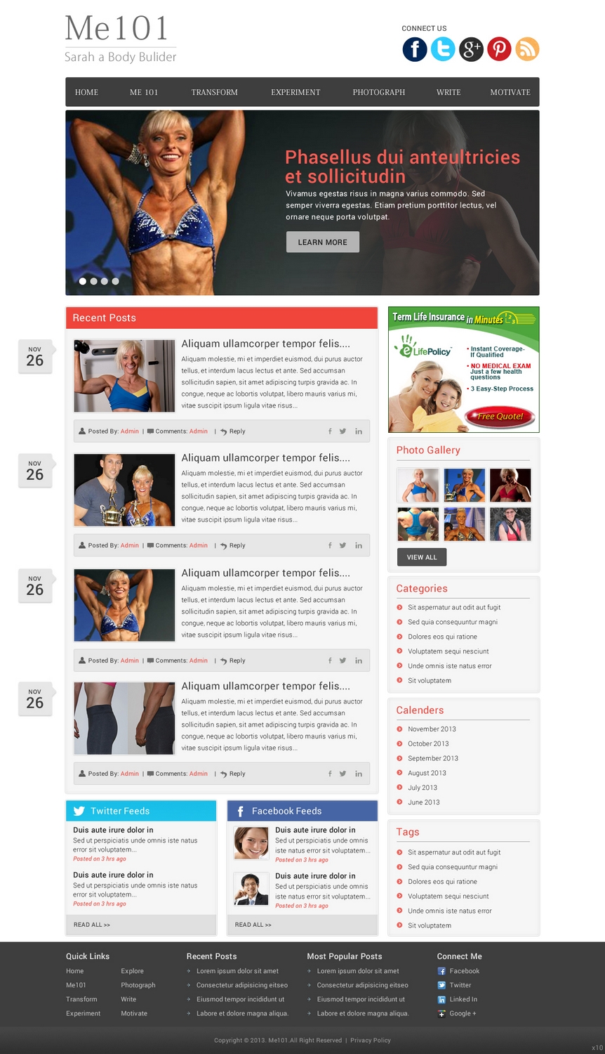 Wordpress Design by pb for this project | Design #2735563