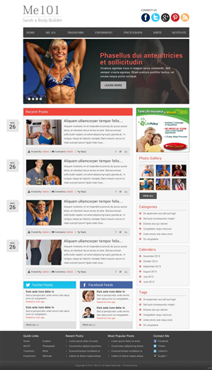 Wordpress Design by pb for this project | Design: #2735563