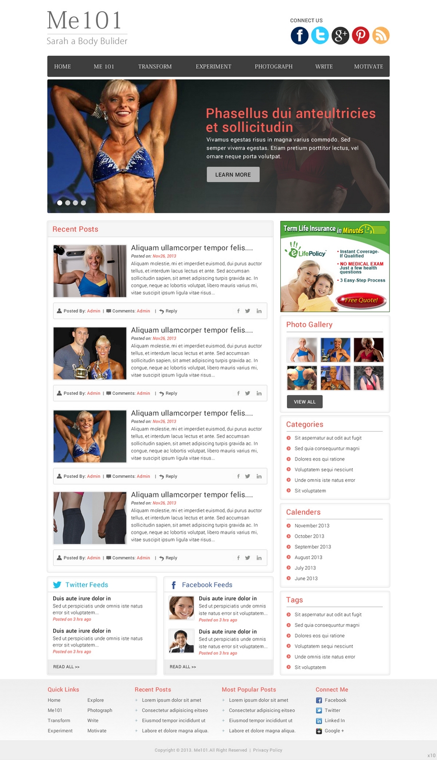 Wordpress Design by pb for this project | Design #2753527