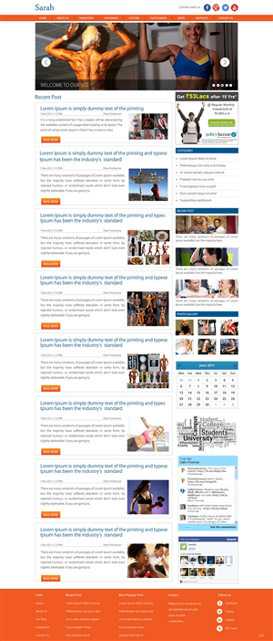 Wordpress Design by pb for this project | Design: #2753535