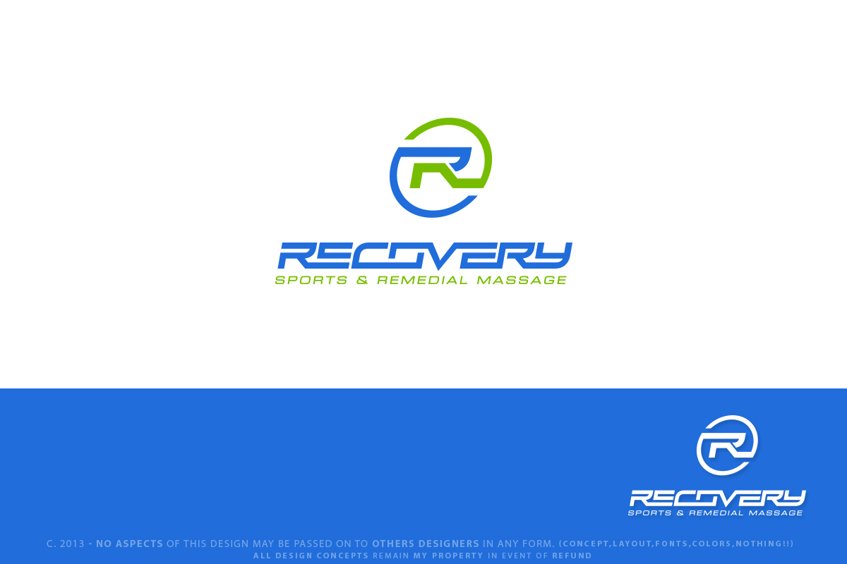 Diseño de Logo por Senseless para Recovery Sports & Remedial Massage | Diseño #2723002