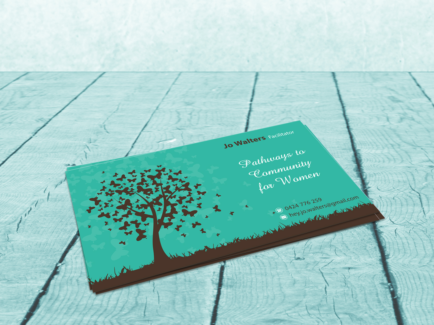 Business Card Design by Petter Goms for Pathways to Community for Women | Design #17498180