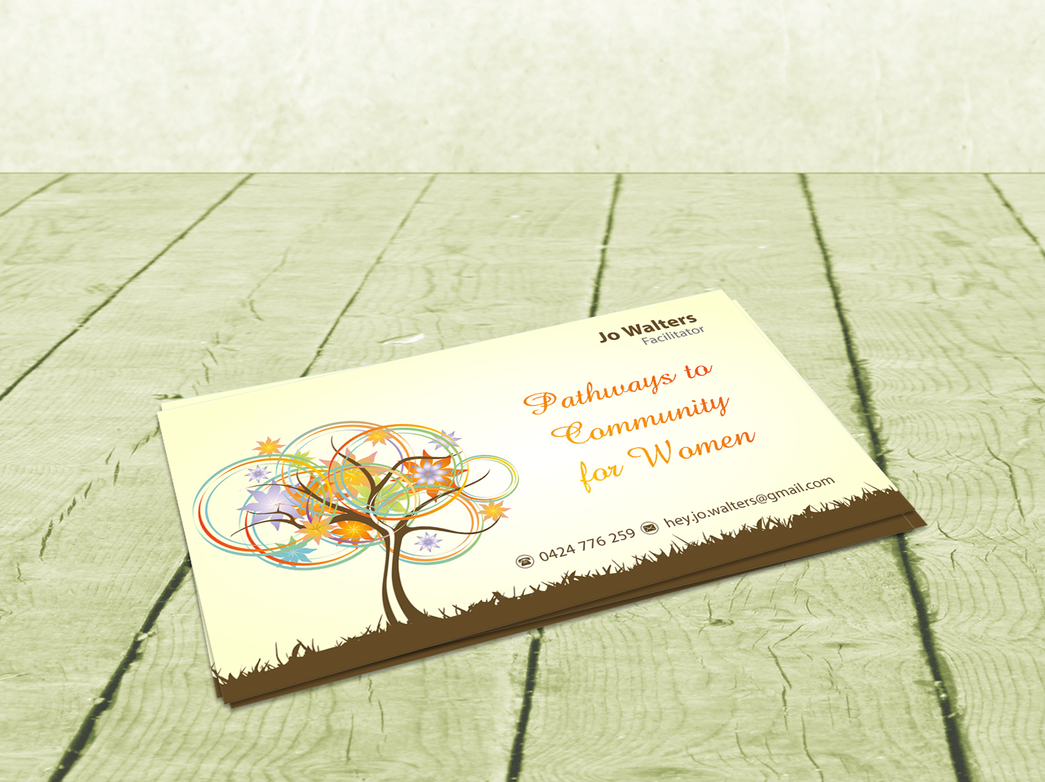 Business Card Design by Petter Goms for Pathways to Community for Women | Design #17498247
