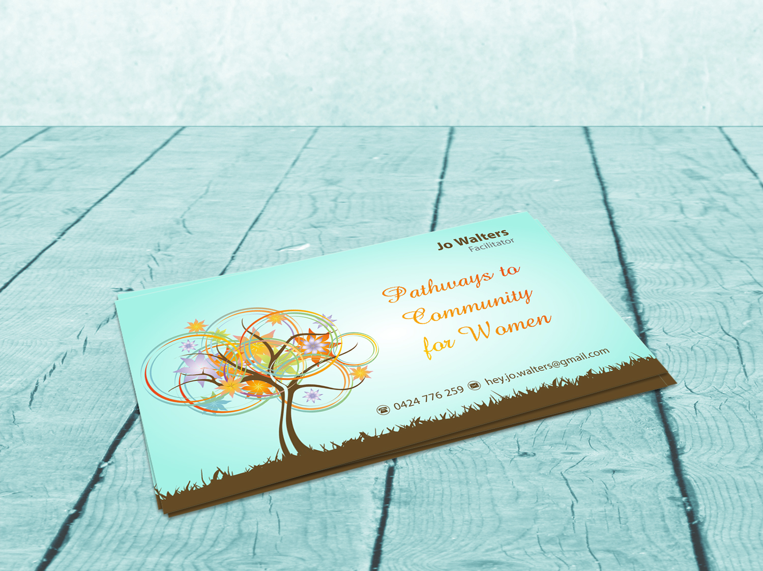 Business Card Design by Petter Goms for Pathways to Community for Women | Design #17498290