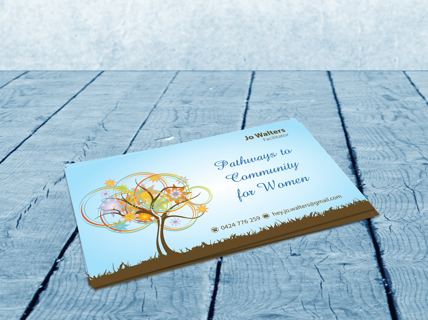 Business Card Design by Petter Goms for Pathways to Community for Women | Design #17498291