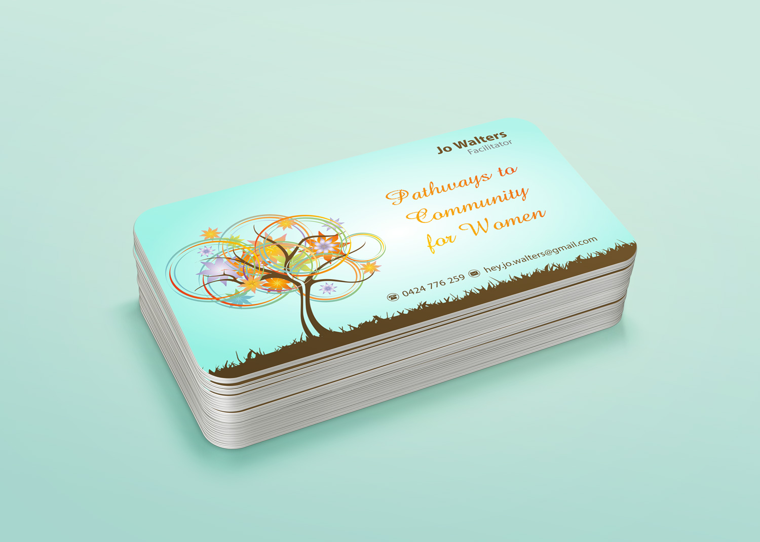 Business Card Design by Petter Goms for Pathways to Community for Women | Design #17498363