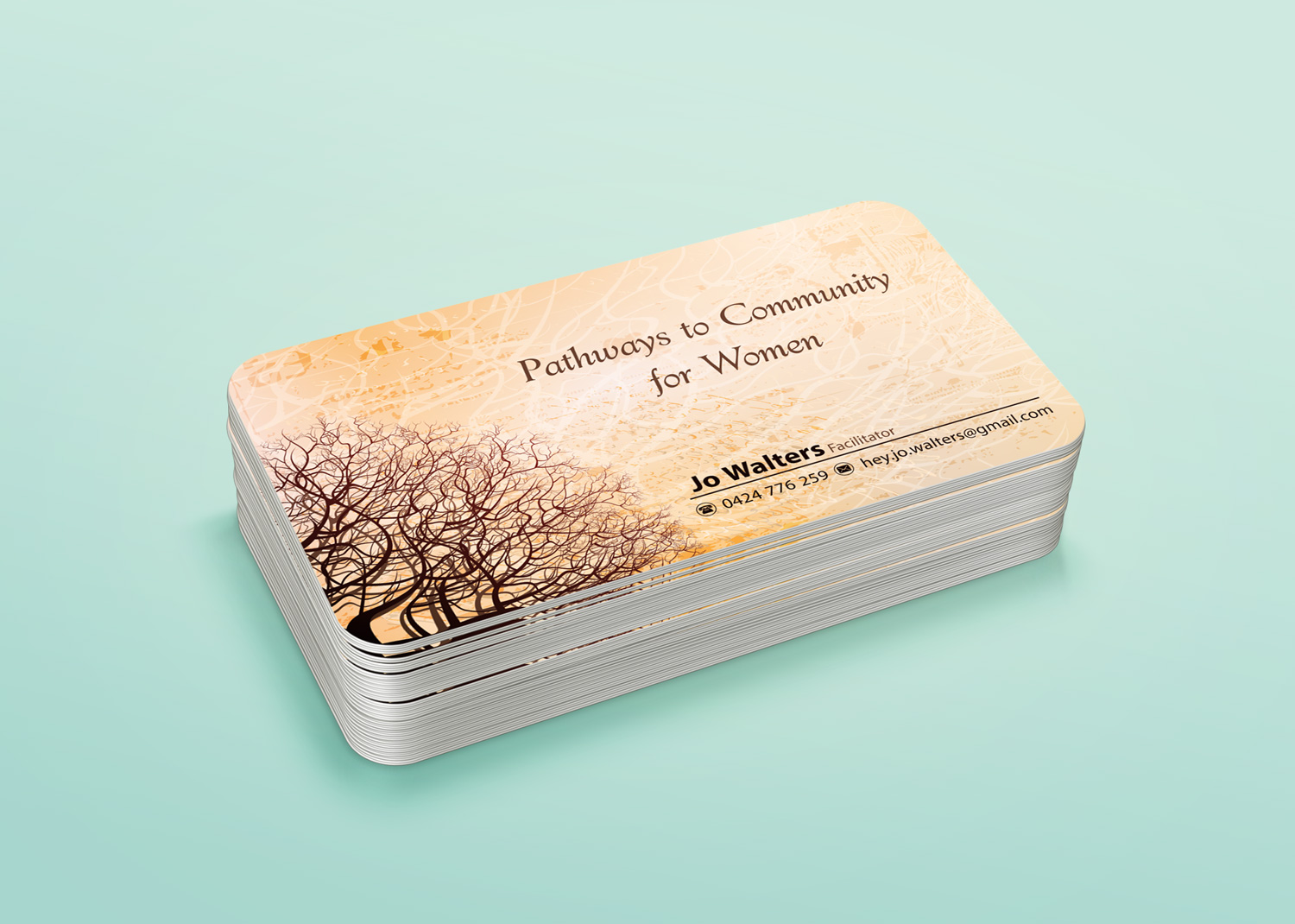 Business Card Design by Petter Goms for Pathways to Community for Women | Design #17498670