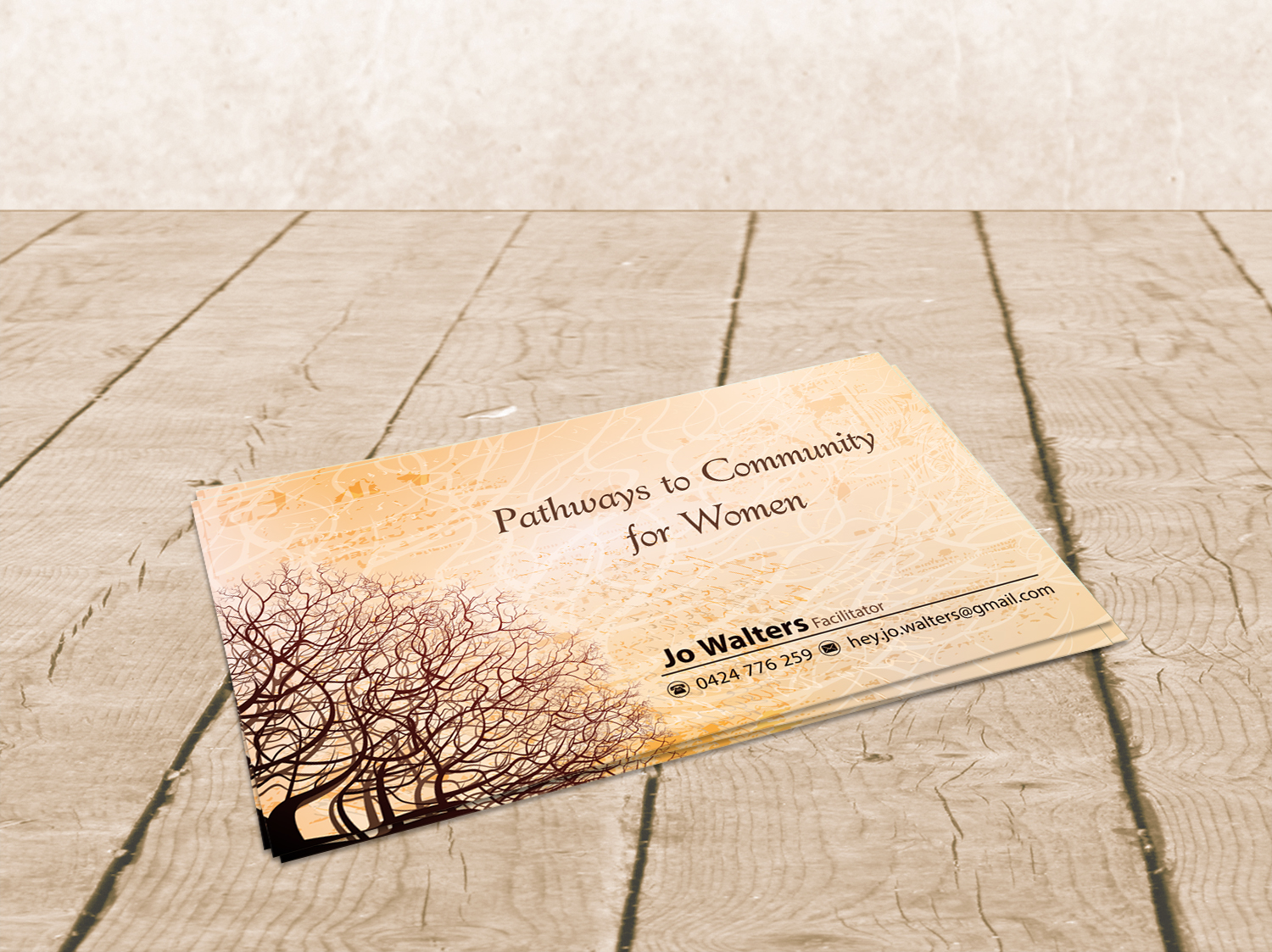Business Card Design by Petter Goms for Pathways to Community for Women | Design #17498671
