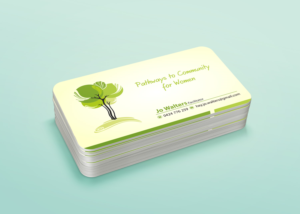 Business Card Design by Petter Goms for Pathways to Community for Women | Design: #17498839