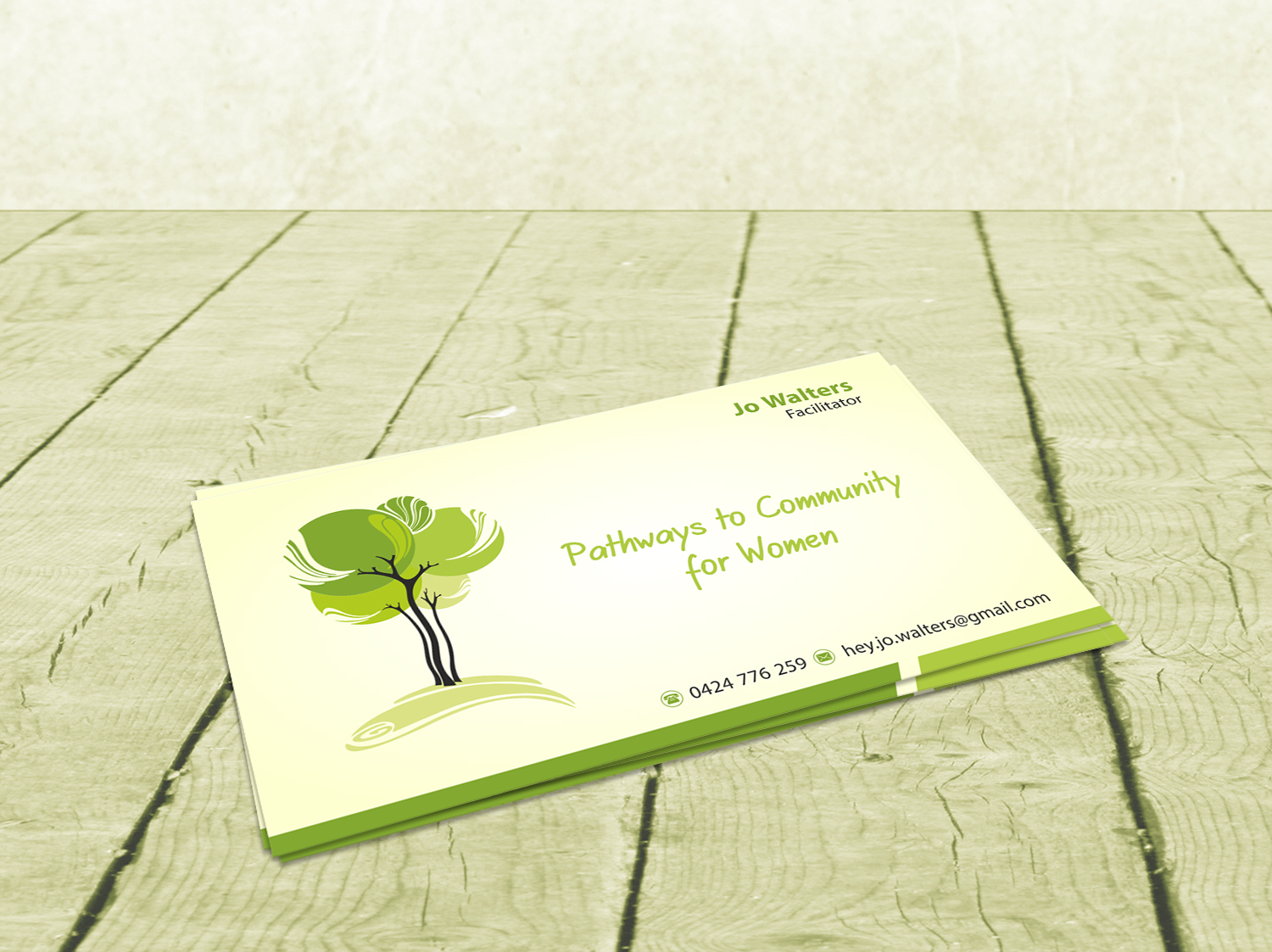Business Card Design by Petter Goms for Pathways to Community for Women | Design #17498840