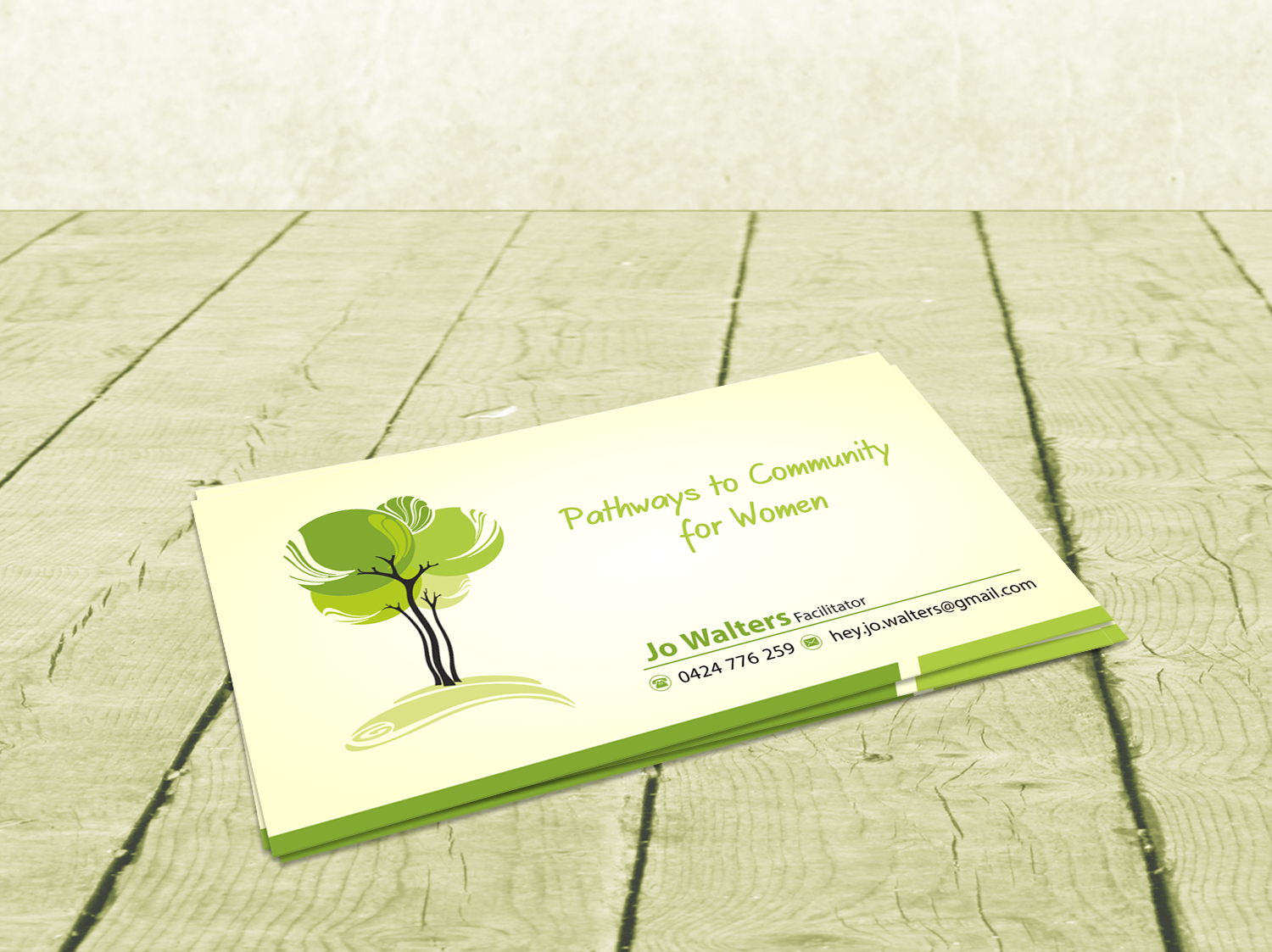 Business Card Design by Petter Goms for Pathways to Community for Women | Design #17498841