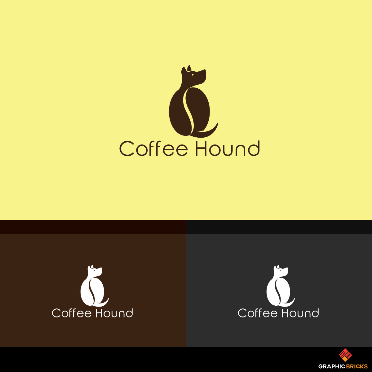Logo Design by Graphic Bricks for Coffee Hound | Design #17551195