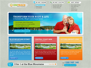 Web Design by ExtraDot for OnTrack Wellbeing PTY Ltd | Design: #638238