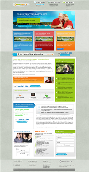 Diseño Web por ExtraDot para OnTrack Wellbeing PTY Ltd | Diseño #638258