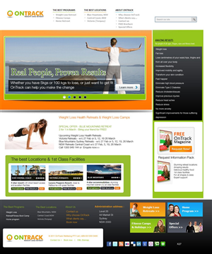 Web Design by pb for OnTrack Wellbeing PTY Ltd | Design: #633520