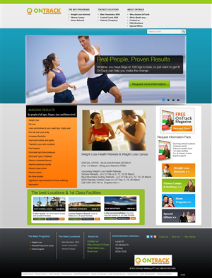 Web Design by pb for OnTrack Wellbeing PTY Ltd | Design: #633527