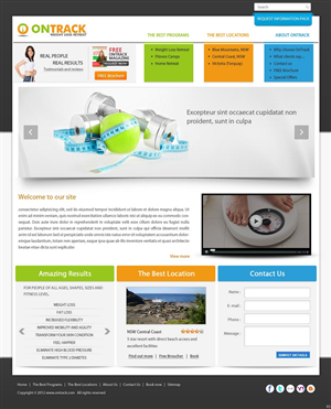 Web Design by pb for OnTrack Wellbeing PTY Ltd | Design: #637478