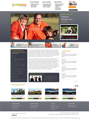 Web Design by pb for OnTrack Wellbeing PTY Ltd | Design: #663064