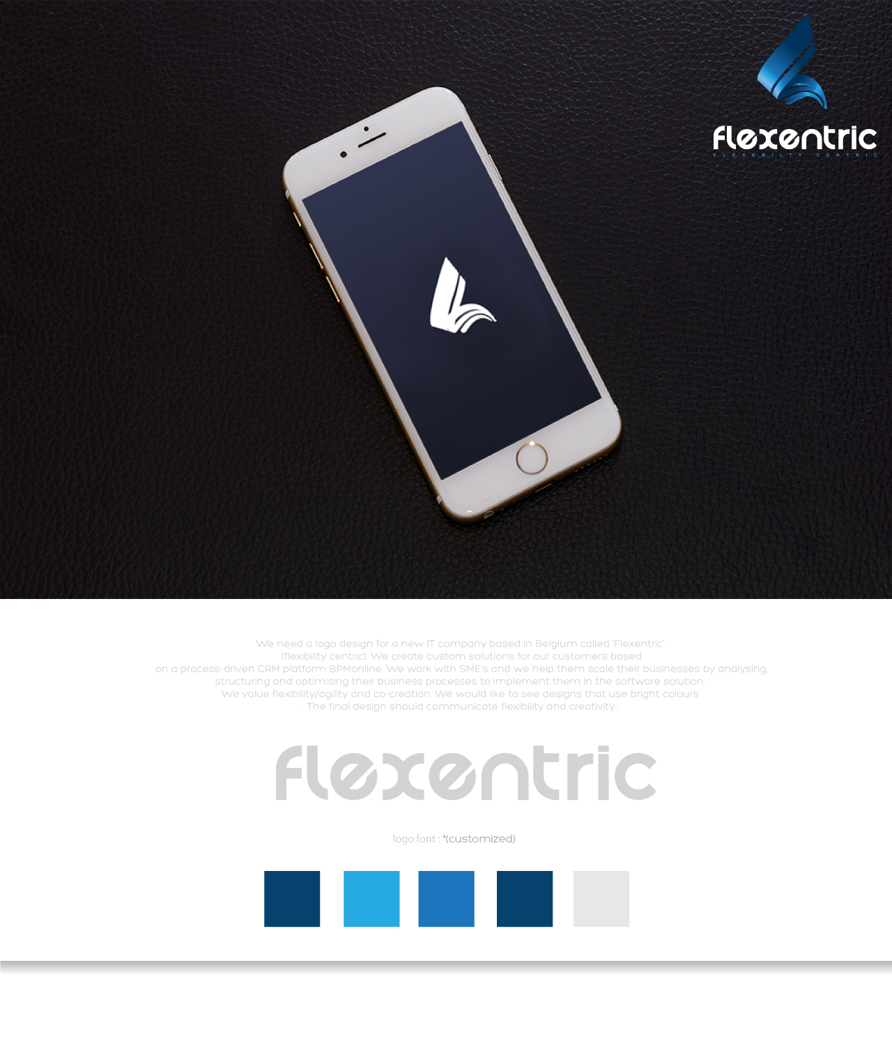 Logo Design by ARTMD for Flexentric Bvba | Design #17487118