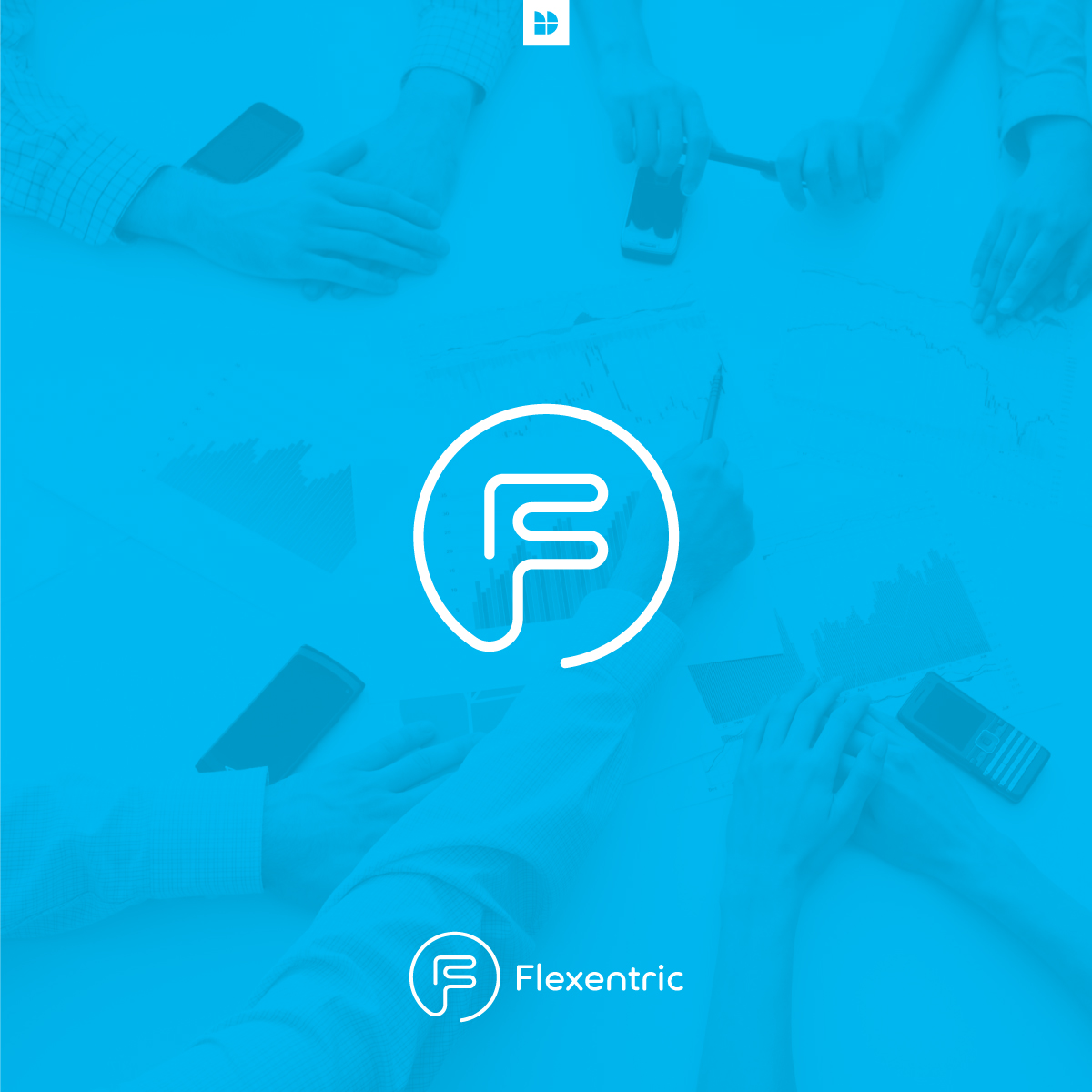 Logo Design by Designed™ for Flexentric Bvba | Design #17490483