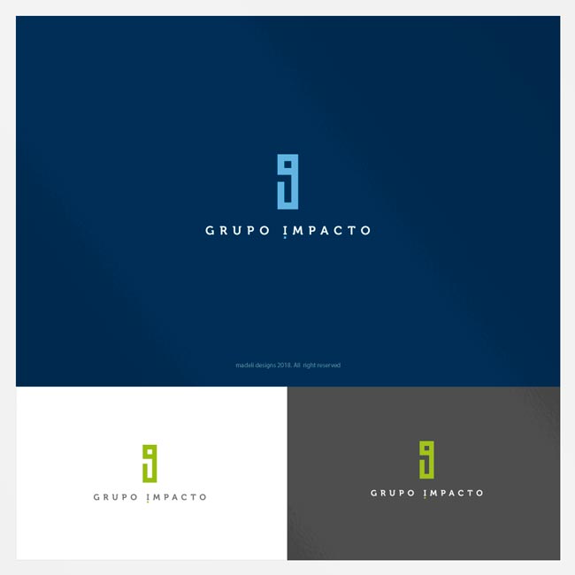 Logo Design by Alex Martin for Grupo Impacto | Design #17502481