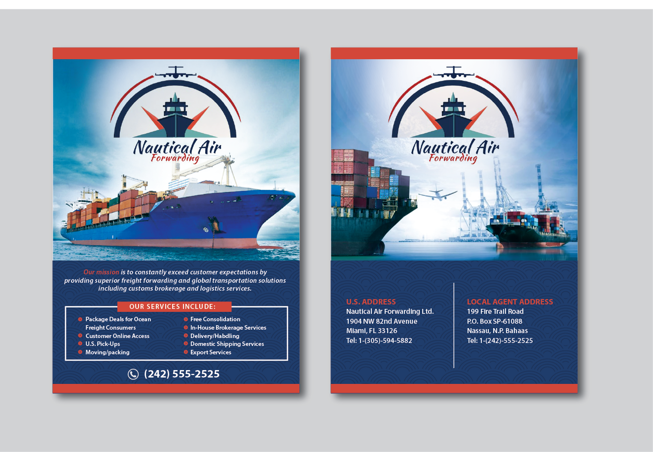 Postcard Design by alex989 for Design Services Ltd. | Design #17487224