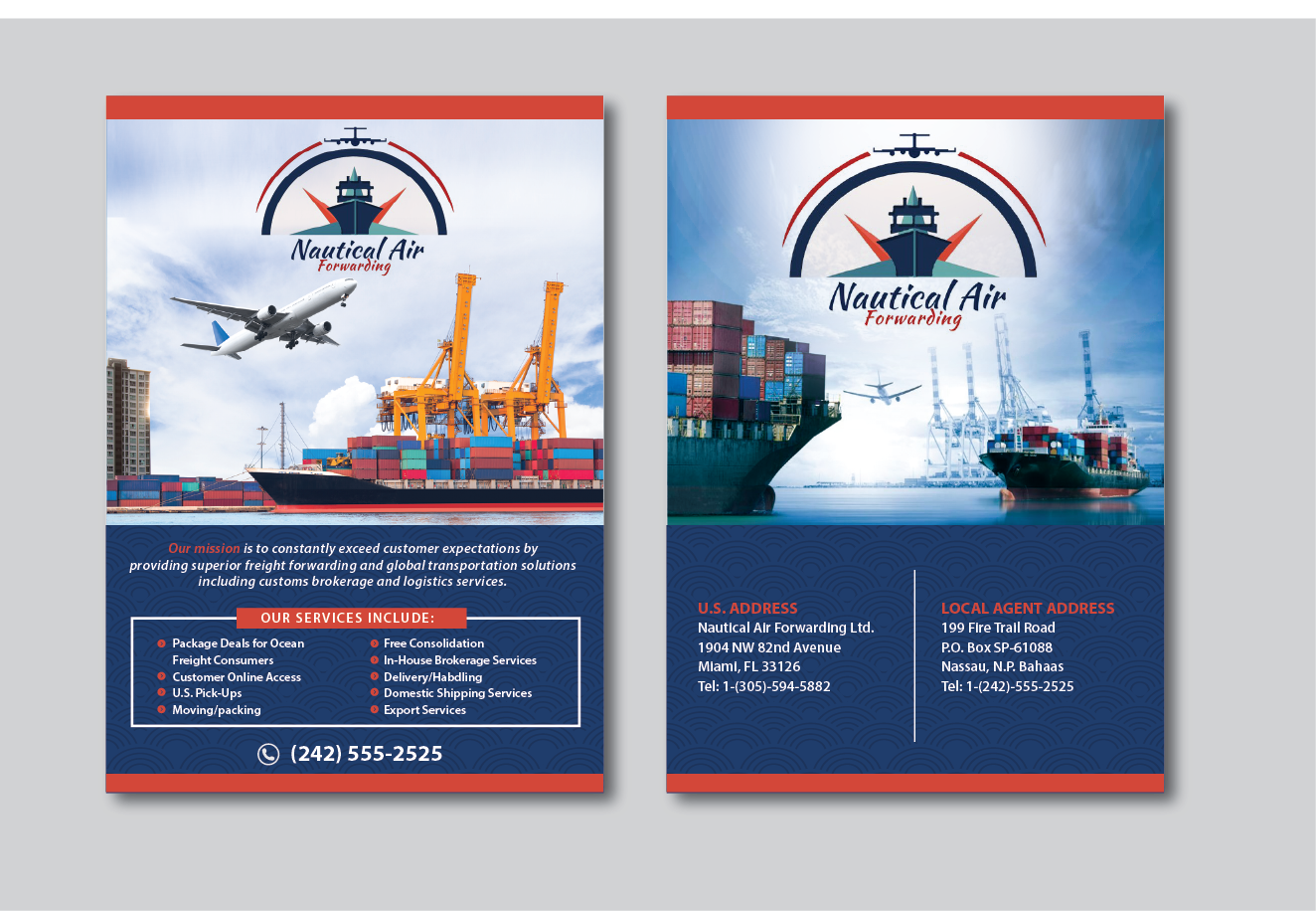 Postcard Design by alex989 for Design Services Ltd. | Design #17522572