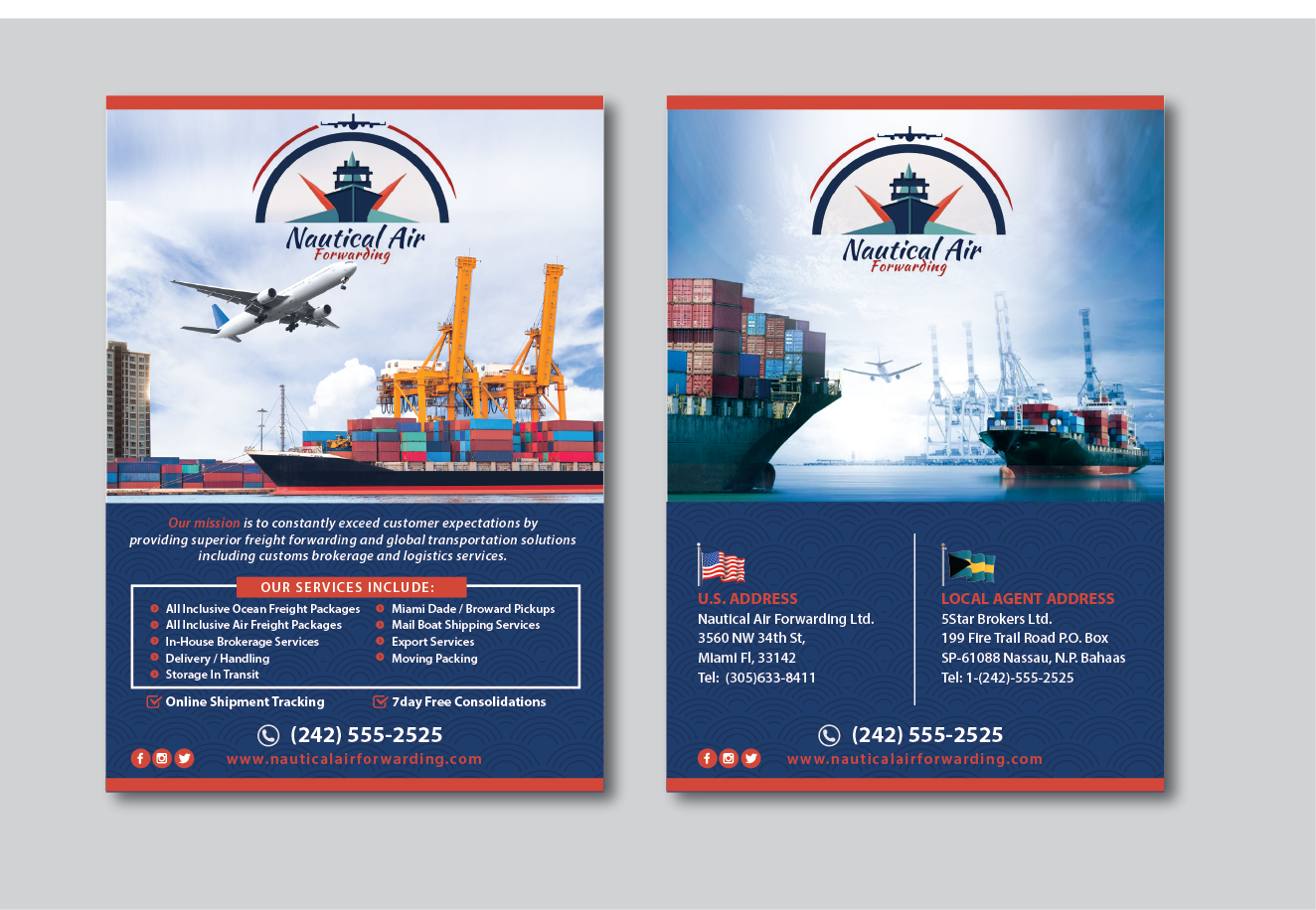 Postcard Design by alex989 for Design Services Ltd. | Design #17526053