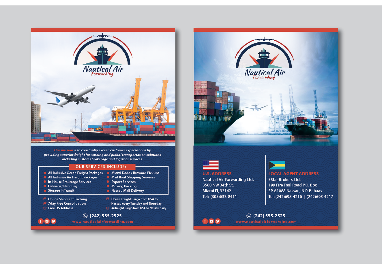 Postcard Design by alex989 for Design Services Ltd. | Design #17529956