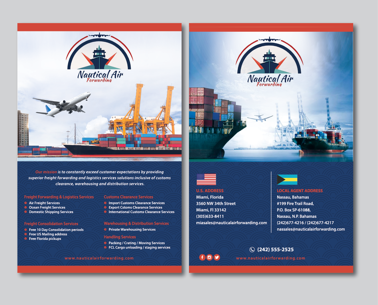 Postcard Design by alex989 for Design Services Ltd. | Design #17681408