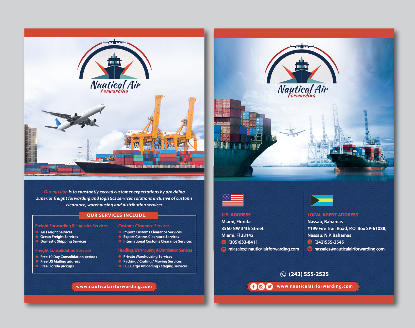 Postcard Design by alex989 for Design Services Ltd. | Design #17681812