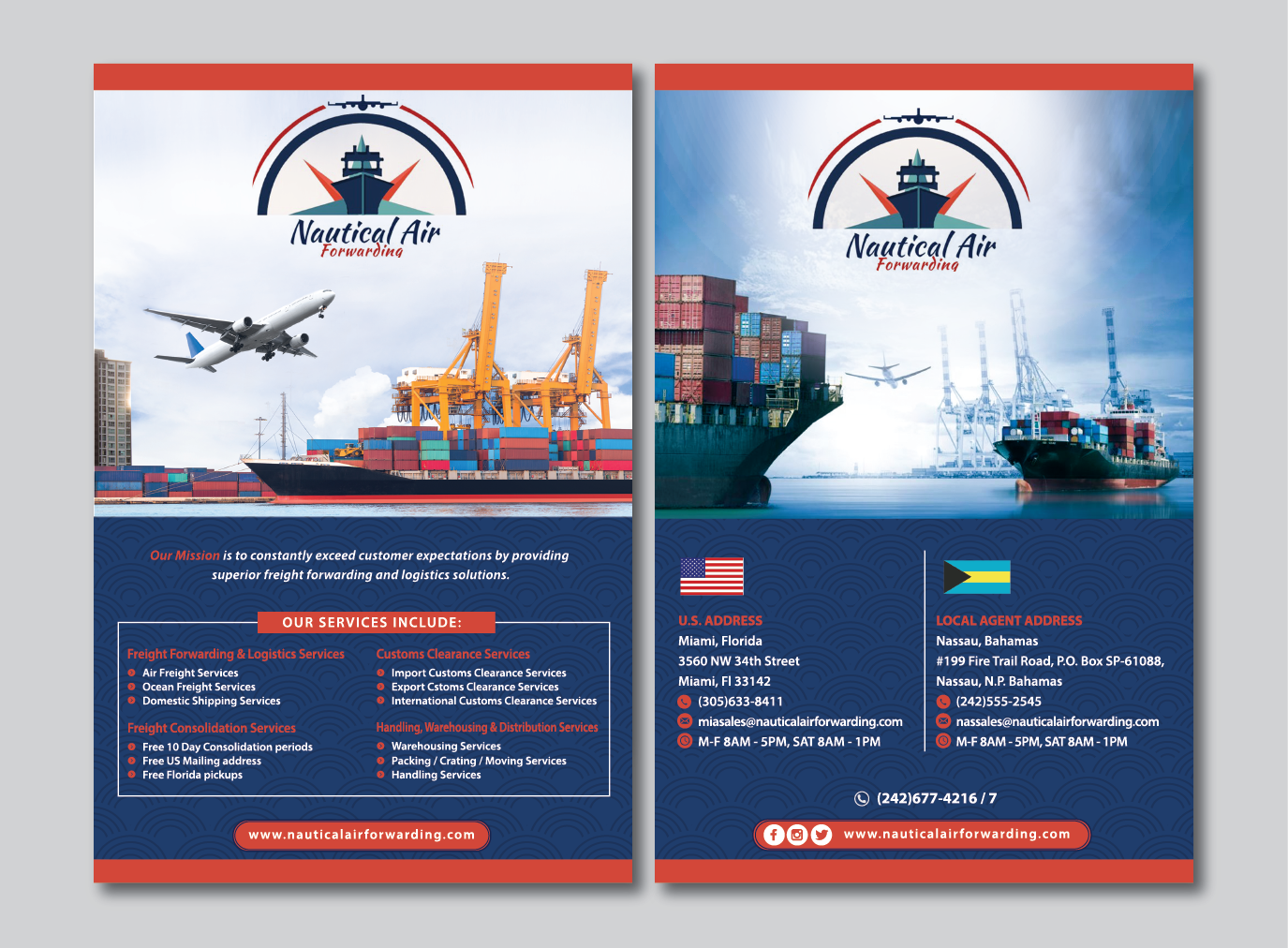 Postcard Design by alex989 for Design Services Ltd. | Design #17683144